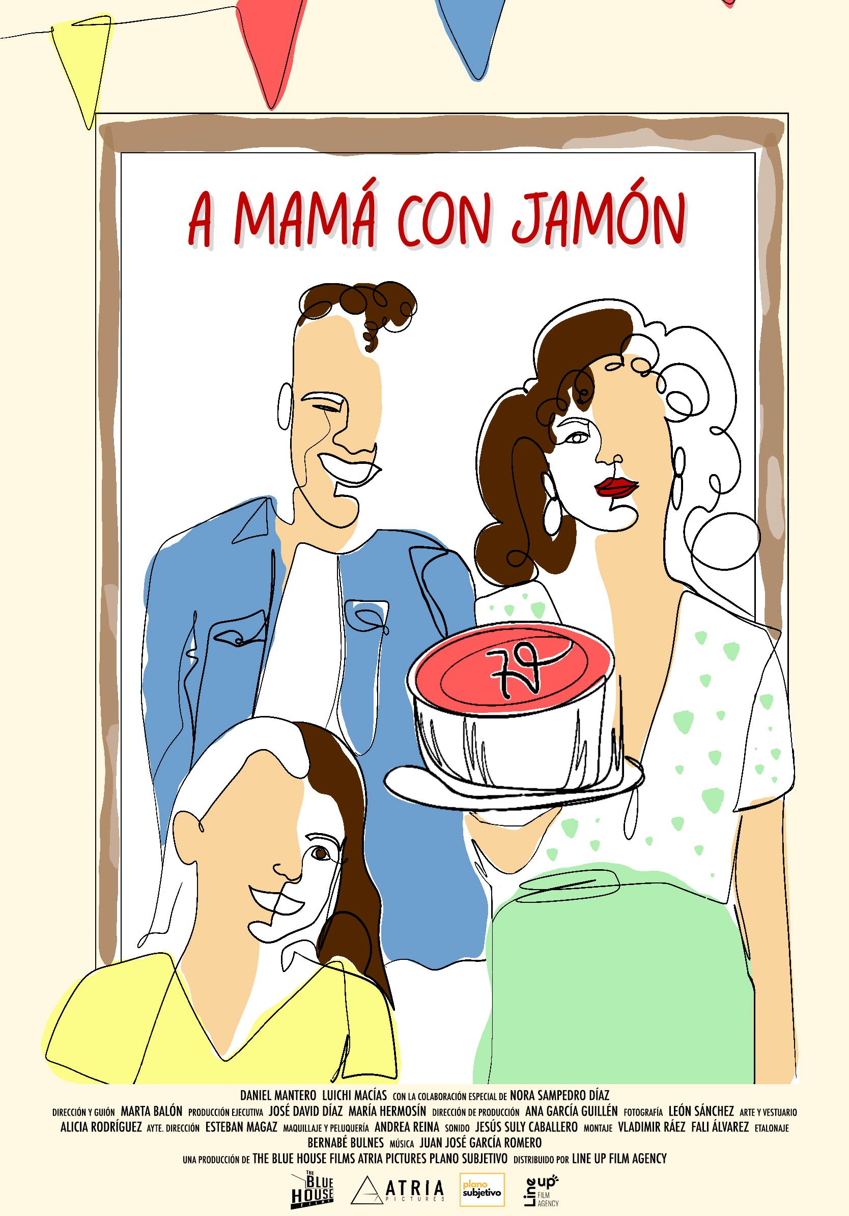 A mamá con Jamón
